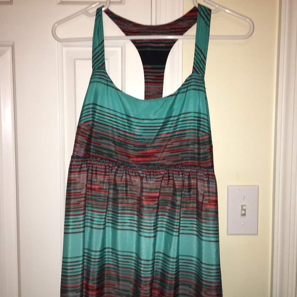 Striped maxi dress